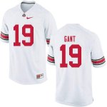 NCAA Ohio State Buckeyes Men's #19 Dallas Gant White Nike Football College Jersey OKA0445PU